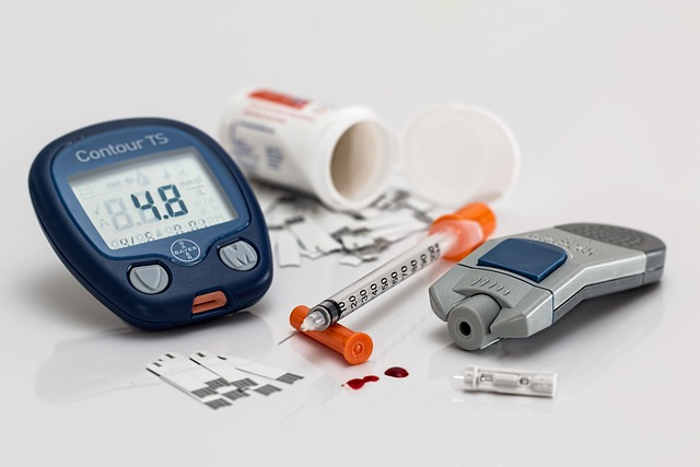 picture of a device for measuring blood sugar
