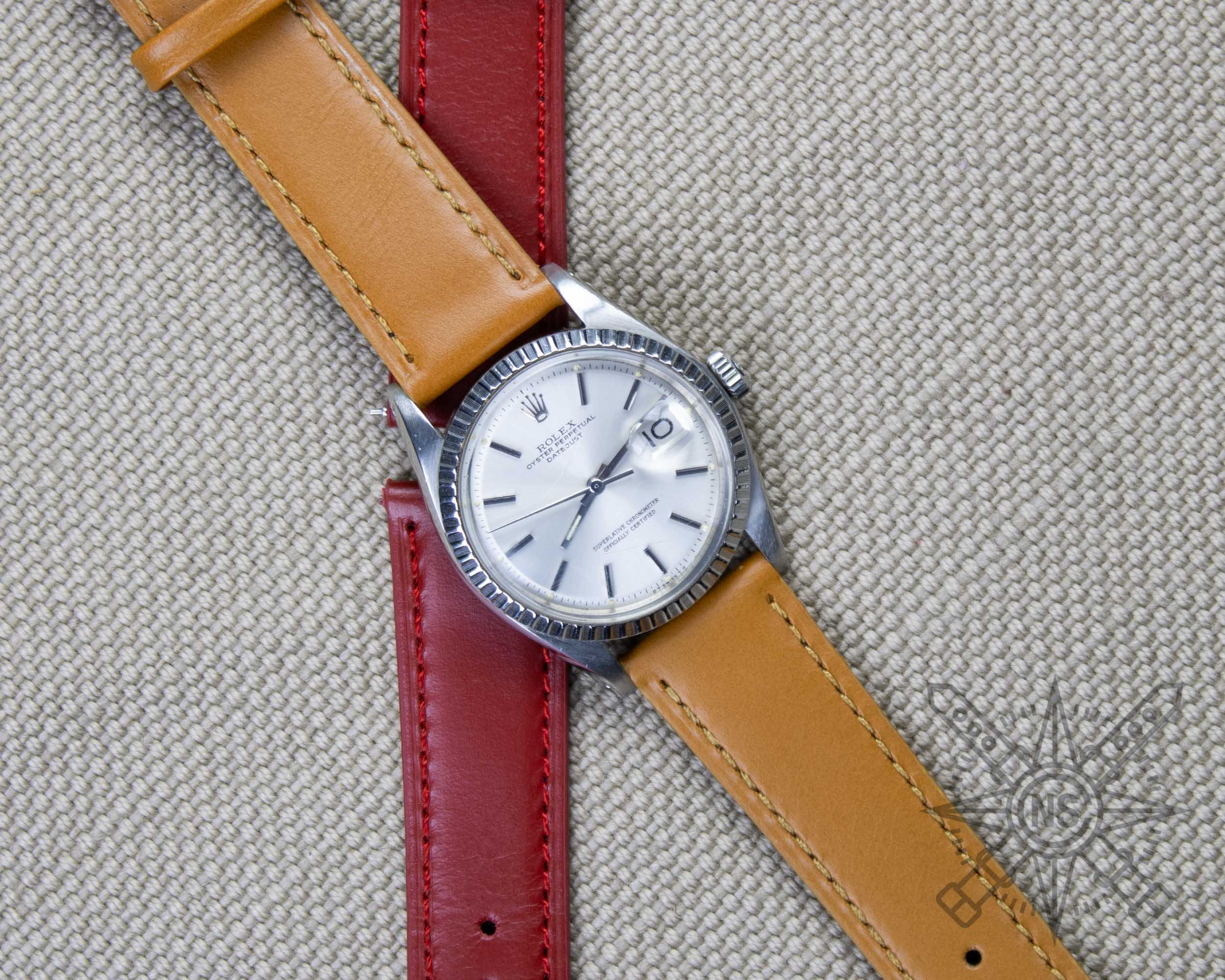 Transforming the look of a watch with a new leather strap