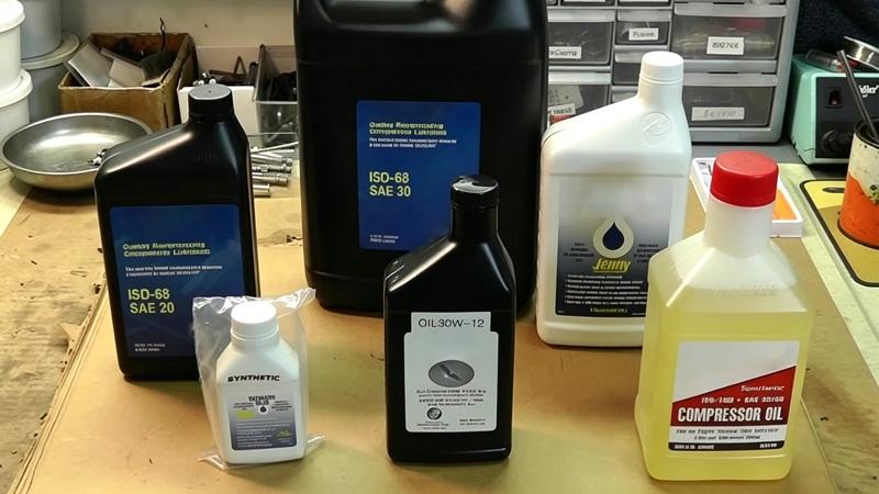 Types of Air Compressor Oil Explained