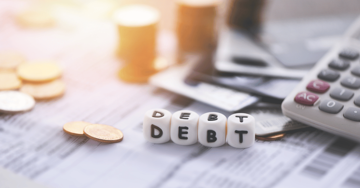 An image showing debt 