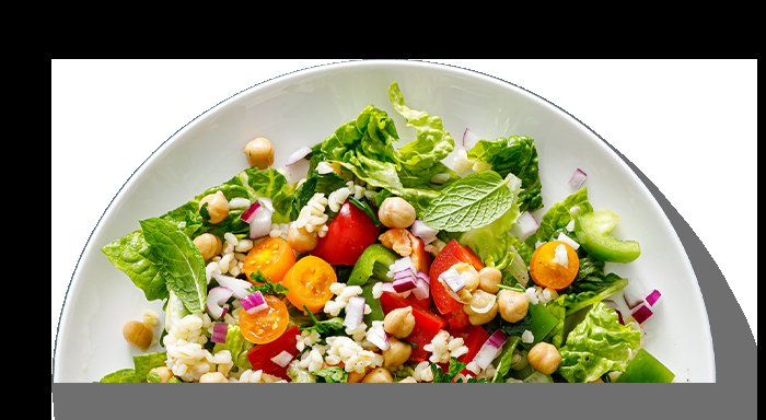 Fill half your plate with veggies