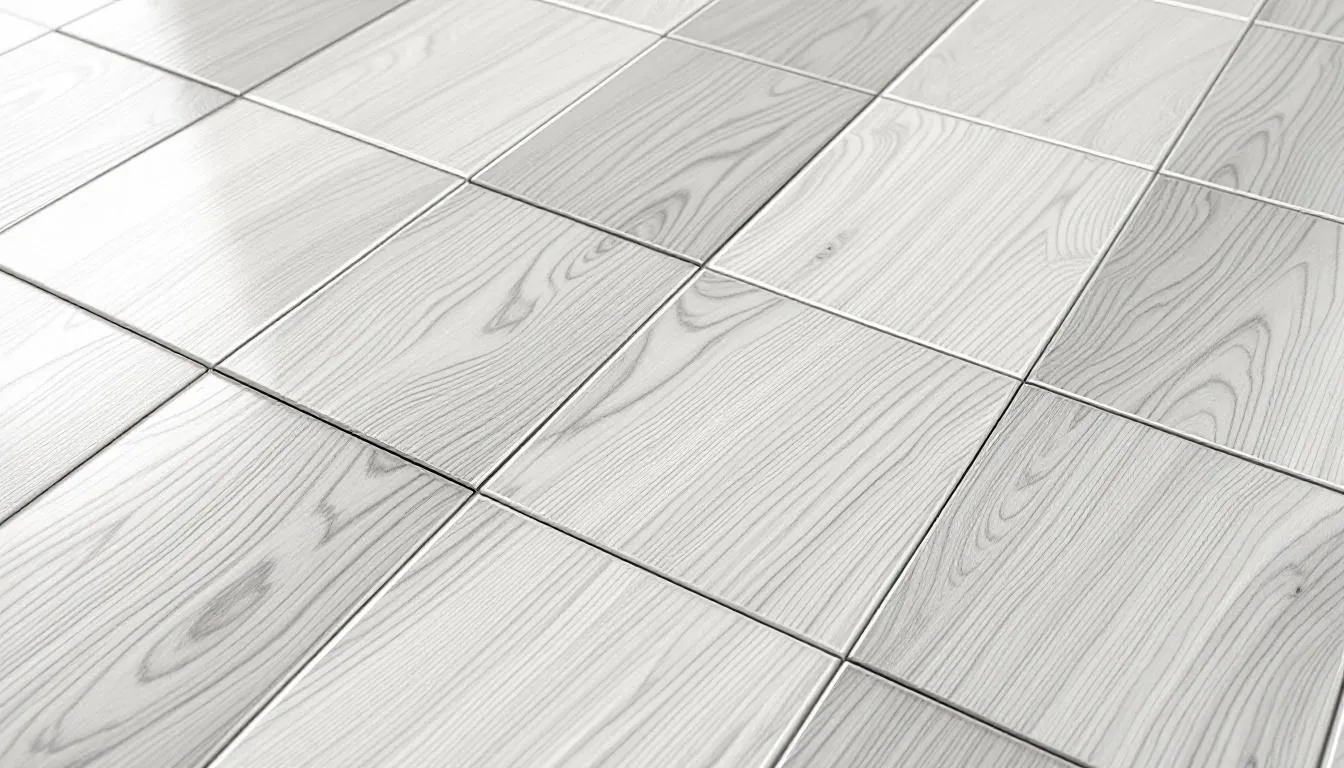 This close-up image showcases outdoor porcelain tiles featuring a realistic wood grain texture and an anti-slip surface, perfect for enhancing patios and garden spaces. The durable beige tiles offer a stylish and low-maintenance option for any outdoor area.