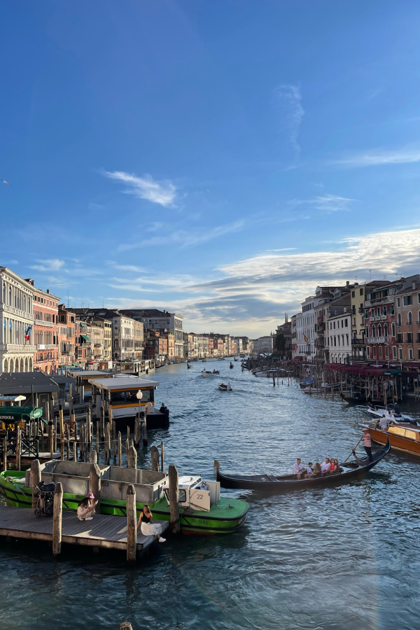 a canal in Venice