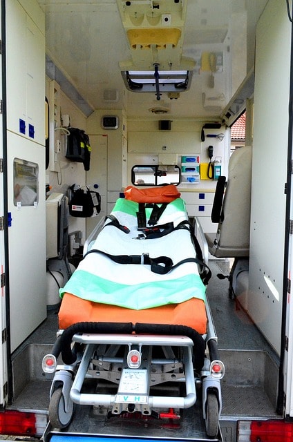 ambulance, patient transport, first aid