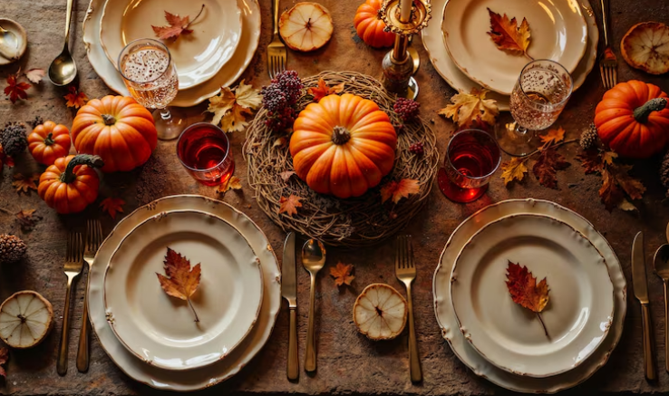 Tips for Designing Your Thanksgiving Table Setup