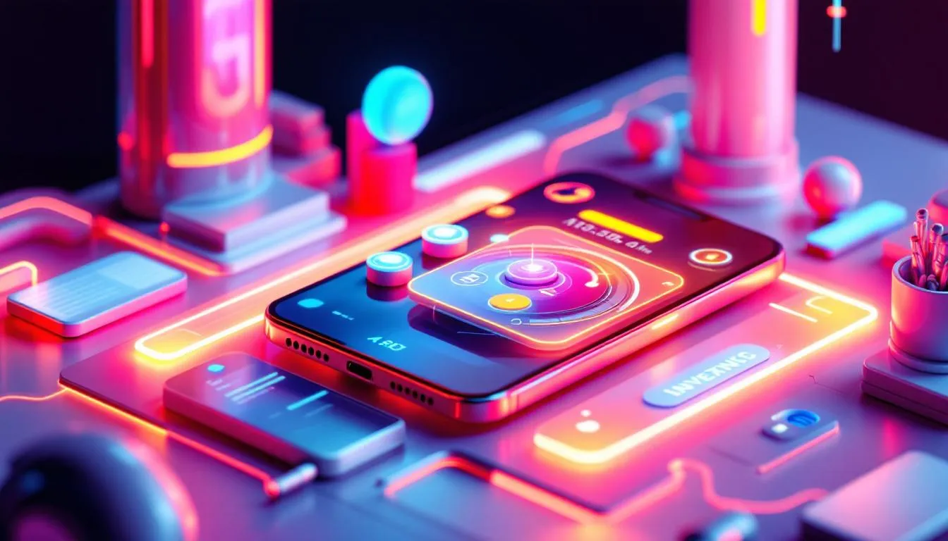 Un design 3D généré avec Infinite Design.