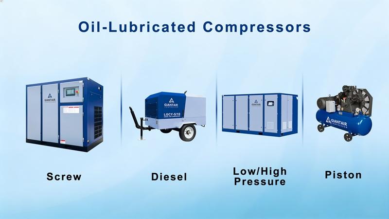 Oil-Lubricated Air Compressors