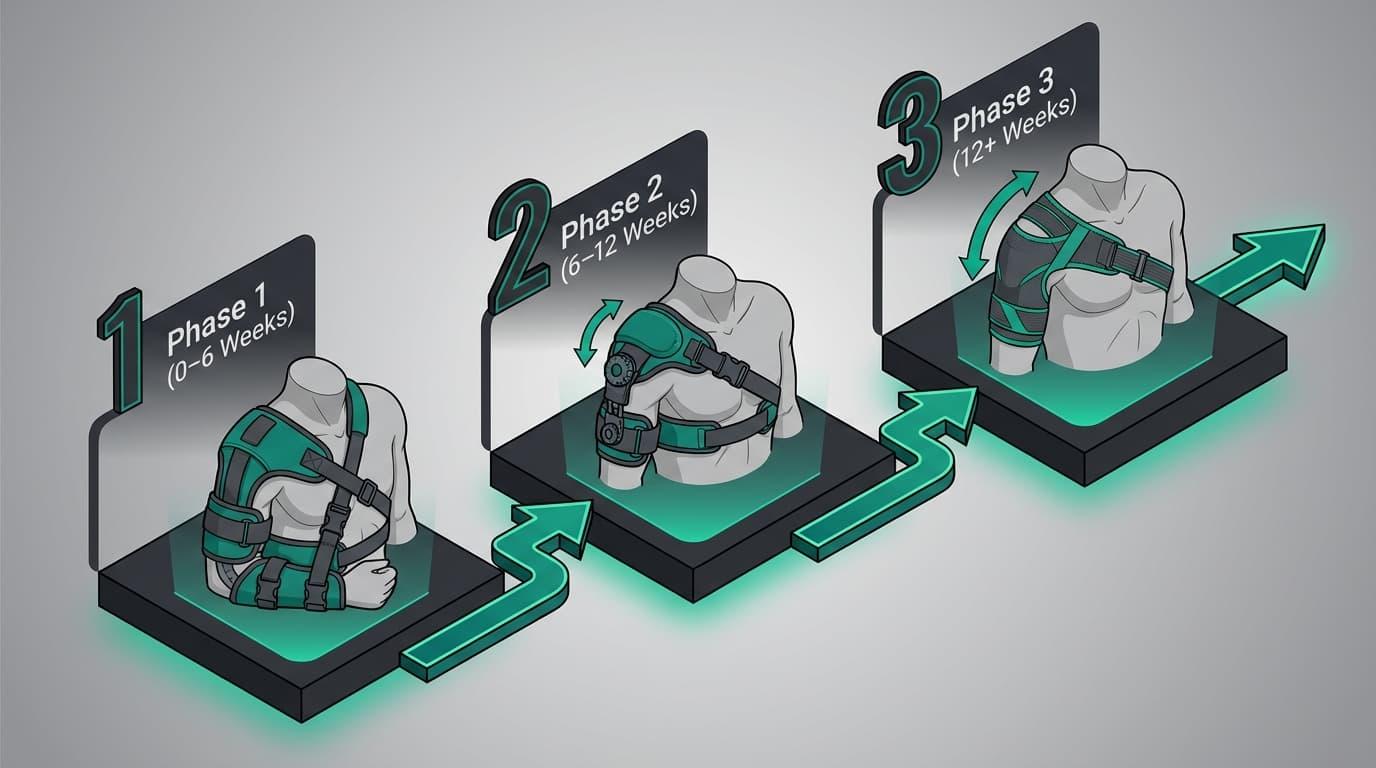 What Is the Post-Operative Brace Timeline for a Labrum Repair?