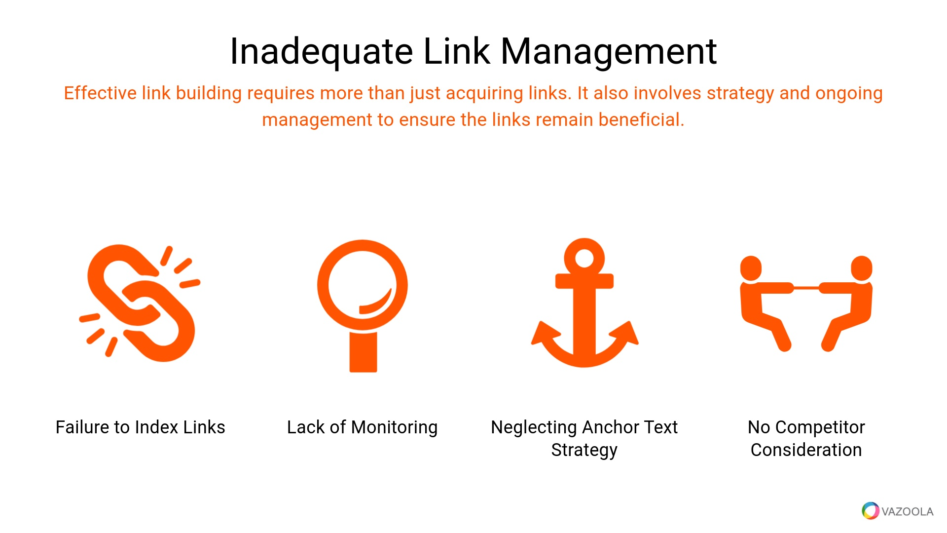 Too Little Focus on Link Building Strategy 