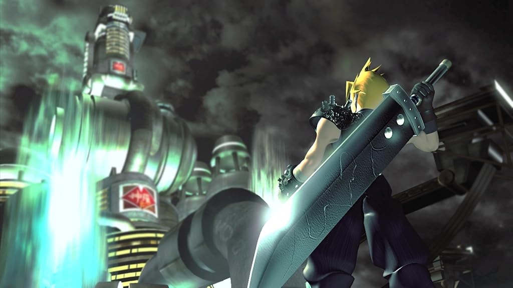 Cloud and his infamous sword