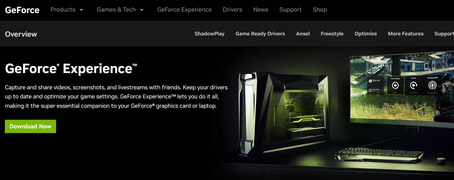 Nvidia GeForce Experience