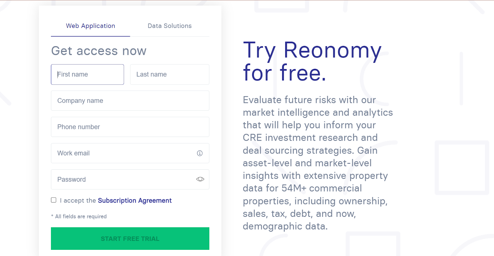 Pricing details of Reonomy