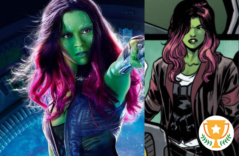 Gamora in a post about Marvel Women