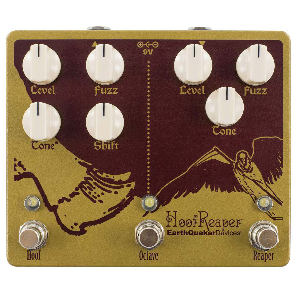 EQD Hoof Reaper Double Fuzz and Octave Up Pedal