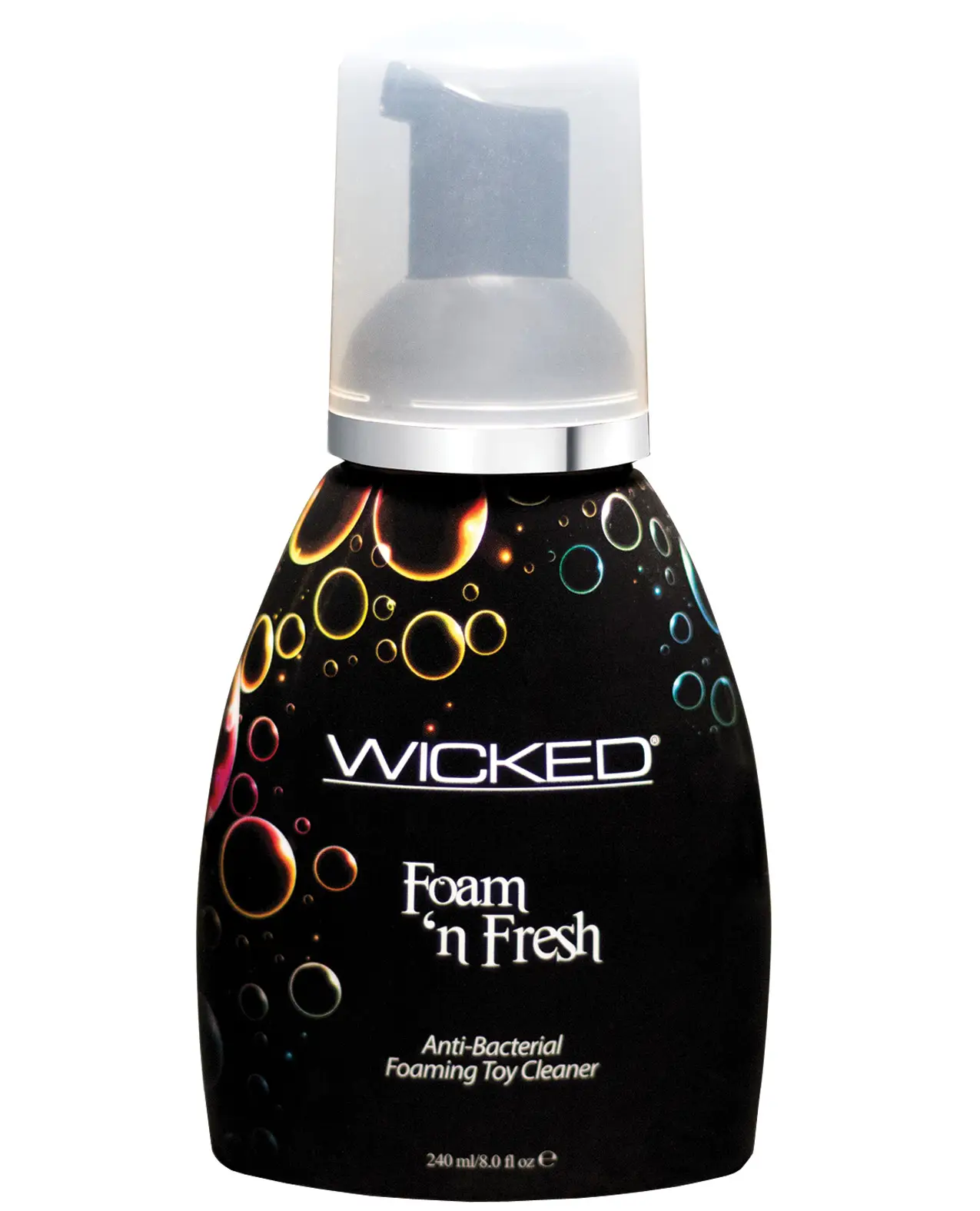 Wicked Sensual Care Foam N Fresh Anti-Bacterial Foaming Toy Cleaner – 8 oz