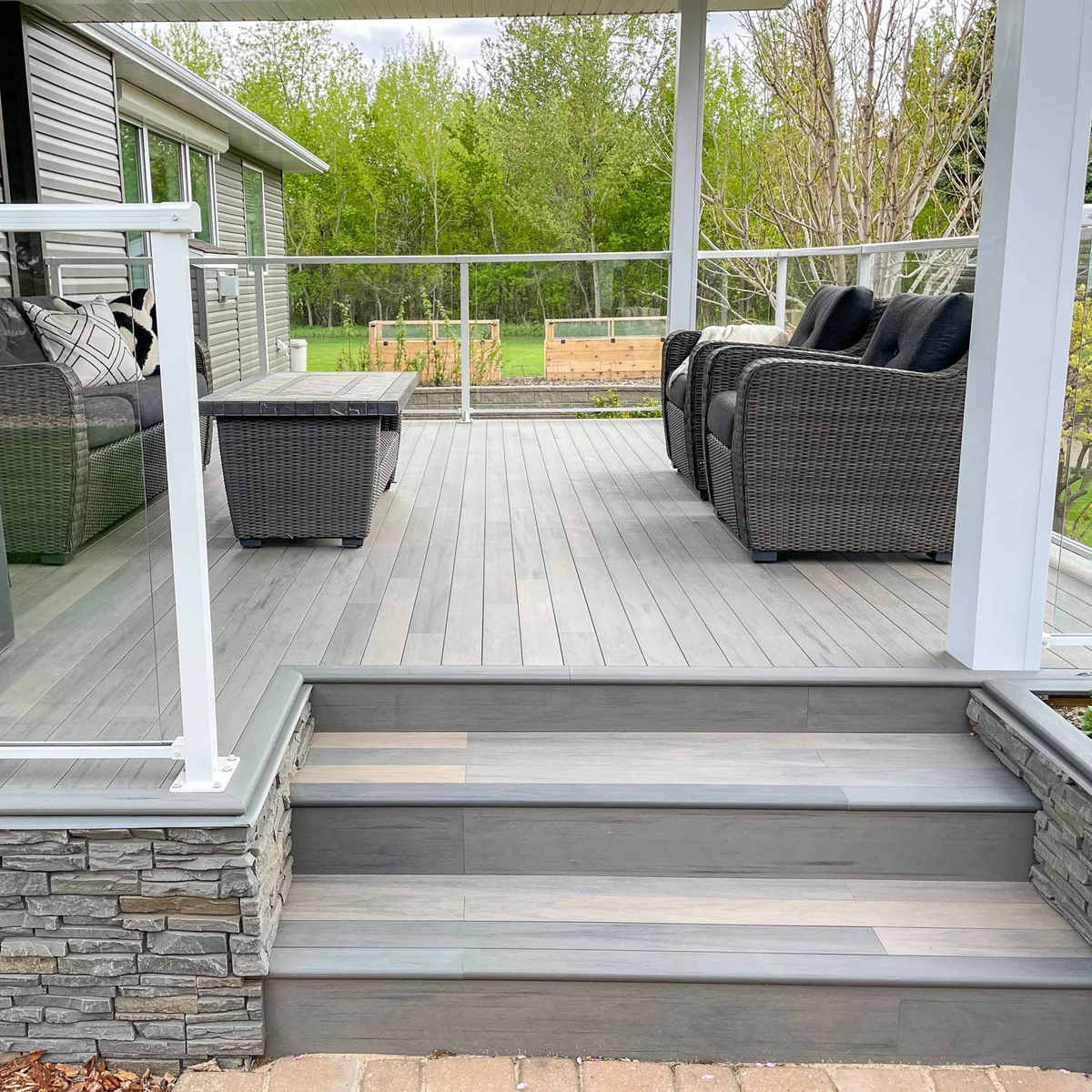 Pvc deck boards