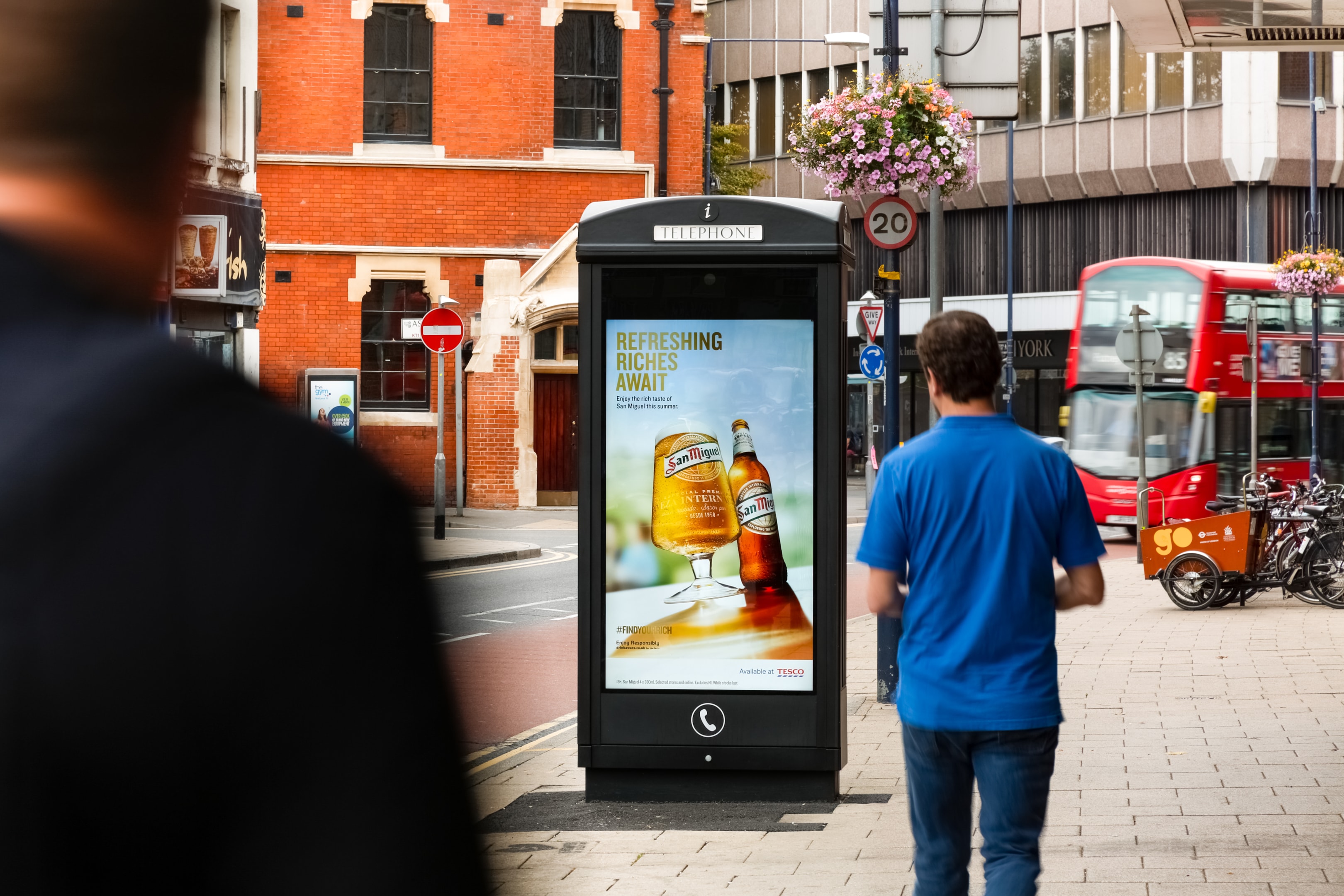 San Miguel out of home advertising