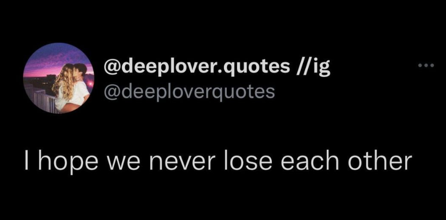 never lose