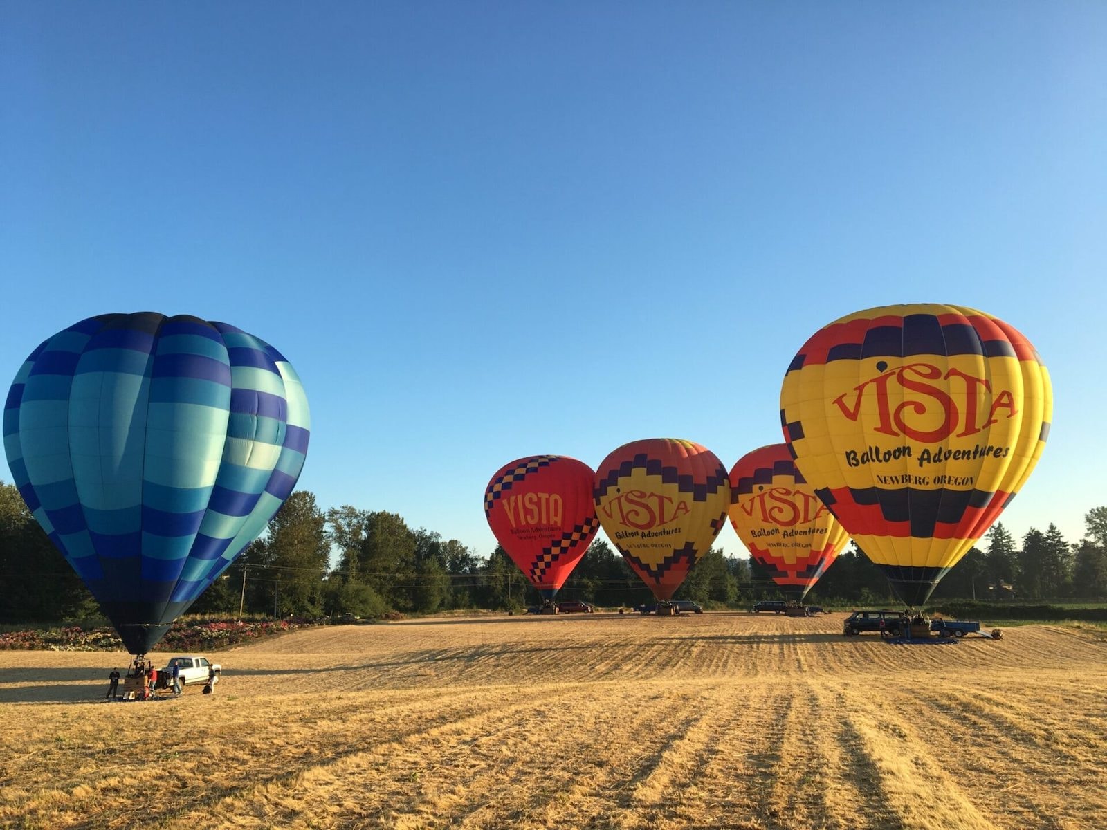 date idea: Hot Air Balloon Ride in Newberg Oregon