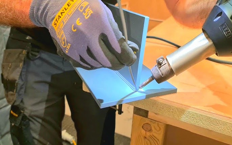 Fabrication And Processing Methods Of weldable plastic sheets