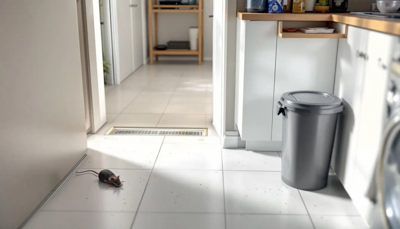 A clean and organized home environment to prevent rodent infestations.