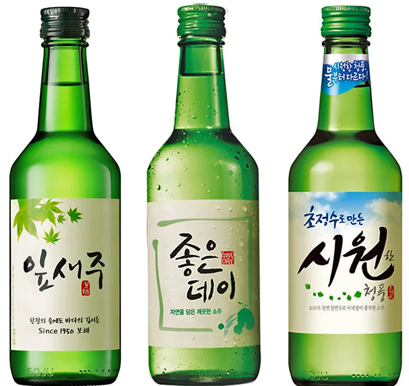 Recommend a few brands of Soju that are considered the best in the world