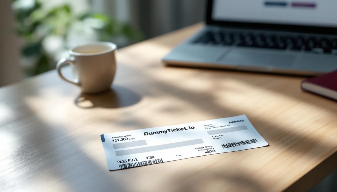 Benefits of using a dummy ticket for visa applications
