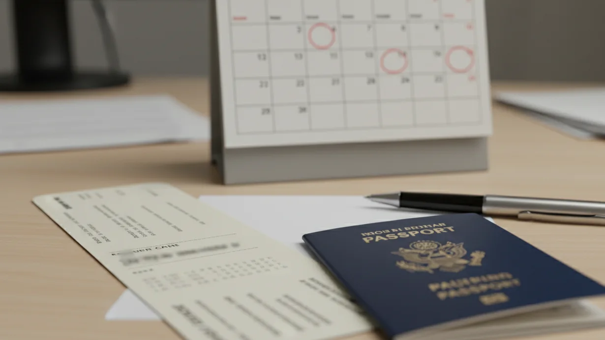 How Visa Officers Interpret Travel Date Gaps in Your Flight Timeline