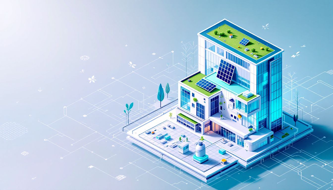 Nachhaltigkeit und Umweltfreundlichkeit durch den Einsatz von BIM im Facility Management.