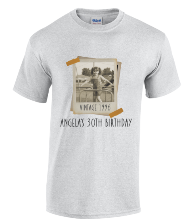 Vintage Polaroid Birthday