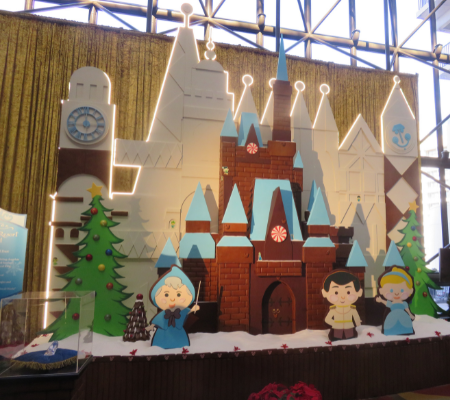 Gingerbread house at Disney's Contemporary Resort