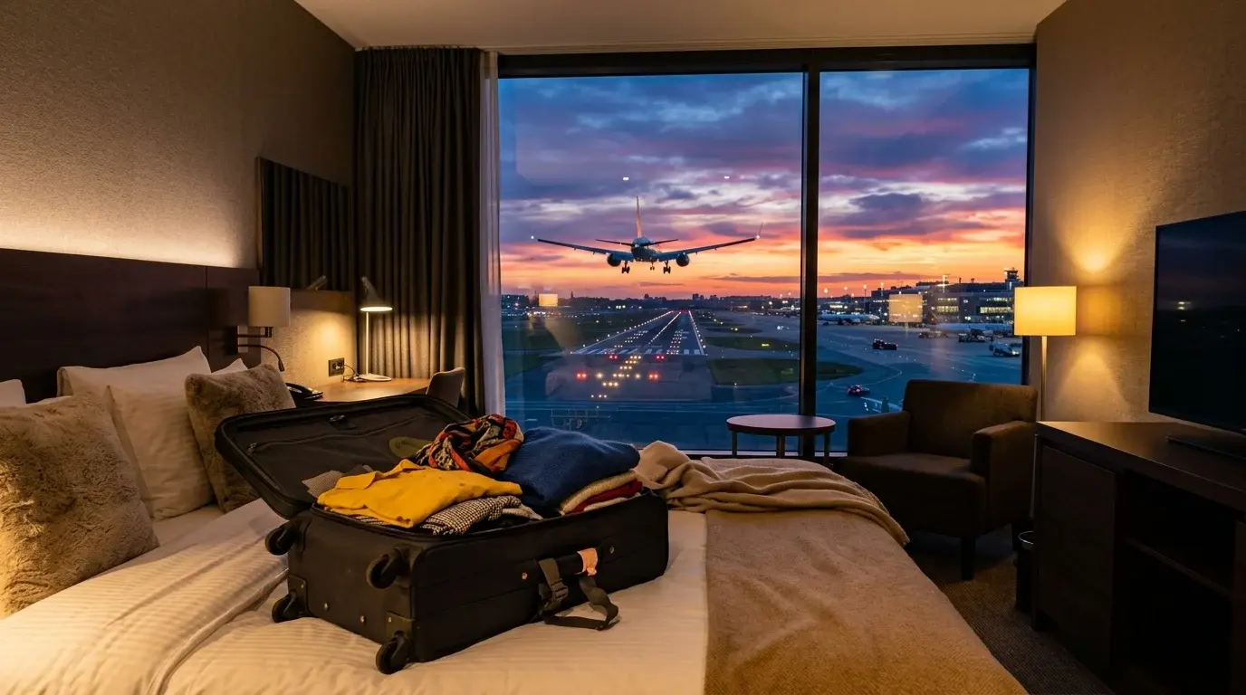 Choosing the Right Airport Hotel for a Late Arrival Without Overspending