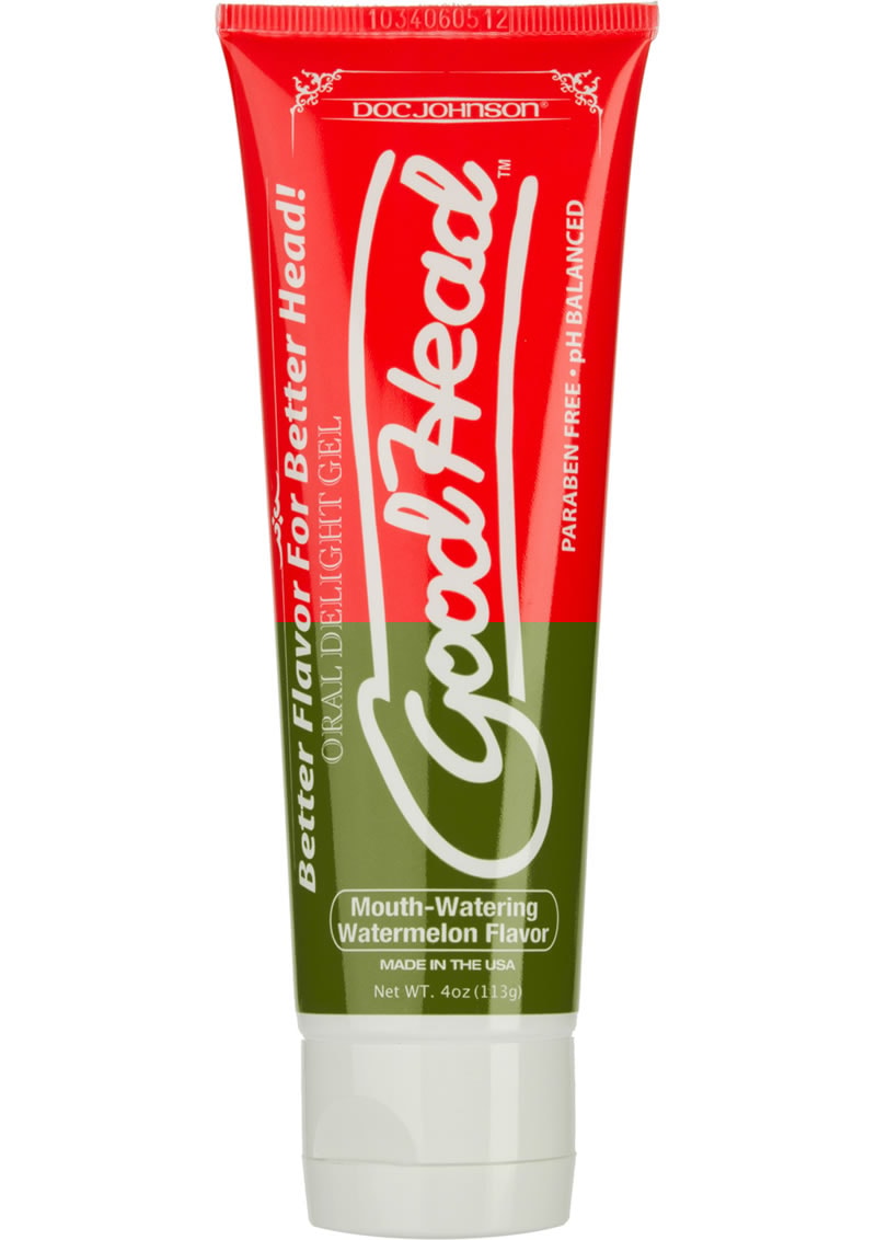 Good Head Oral Gel – 4 oz Watermelon