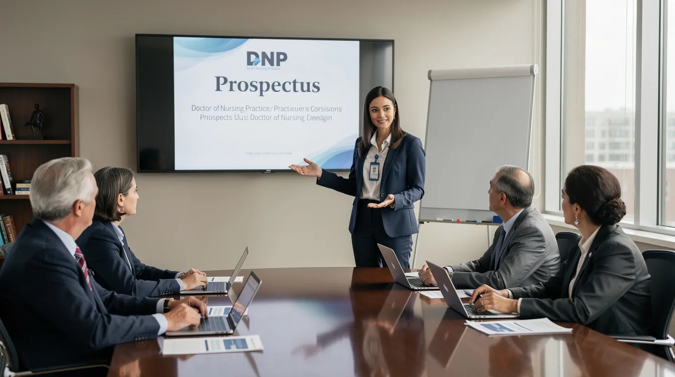 DNP Prospectus Writing Help