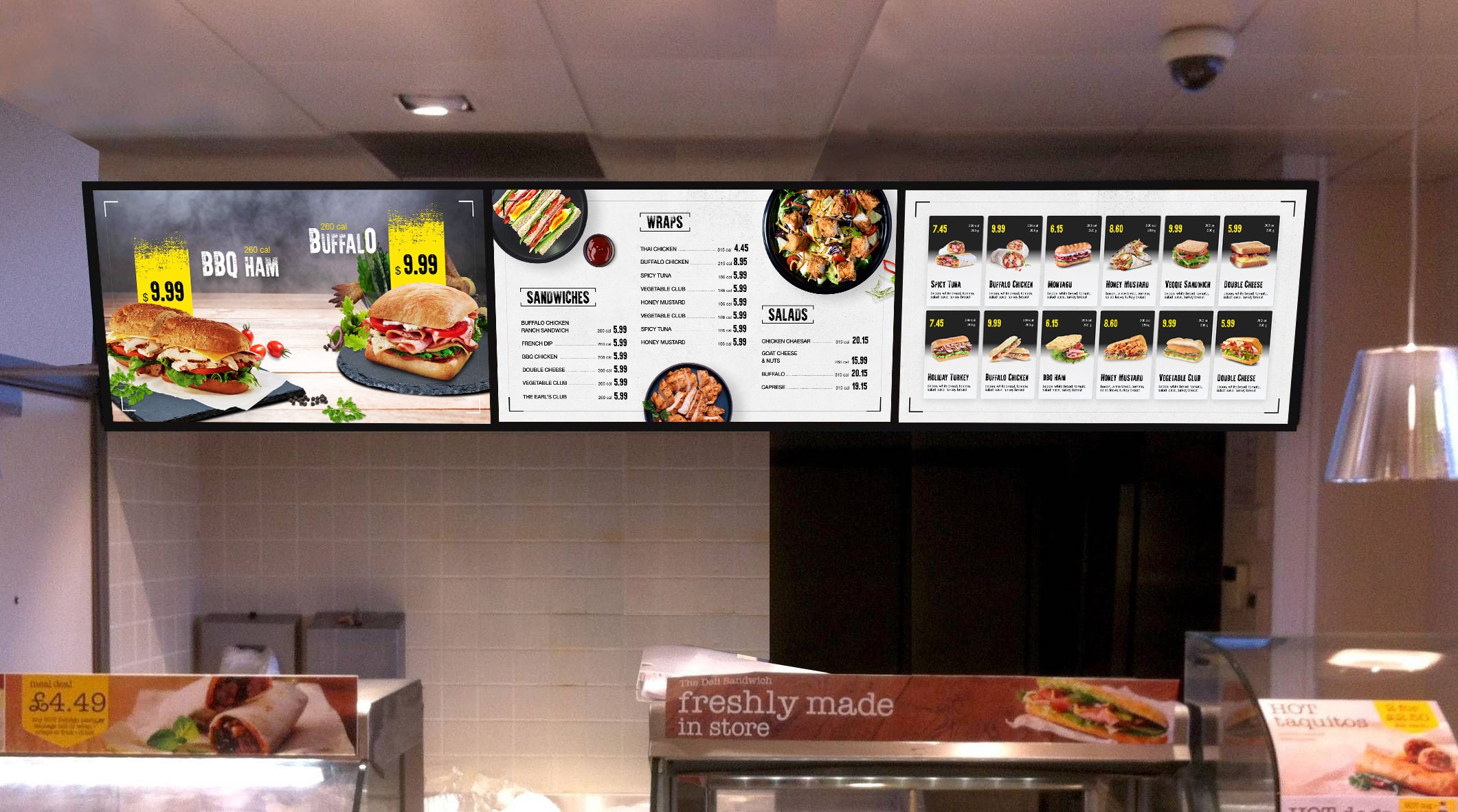 digital menu boards 