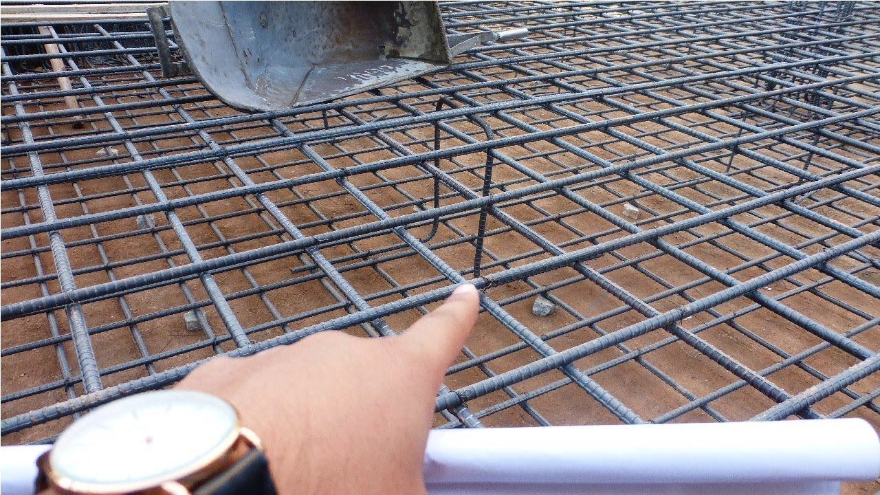 Calculating quantity of chair rebar based on project size and spacing