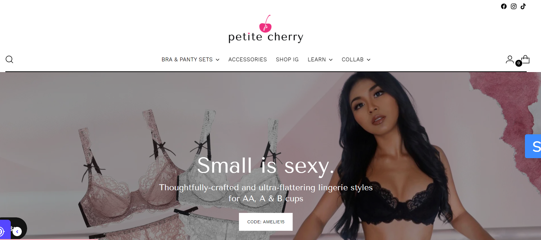 Petite Cherry sells a variety of adult toys that are easy to promote because of their very appealing and striking designs. 