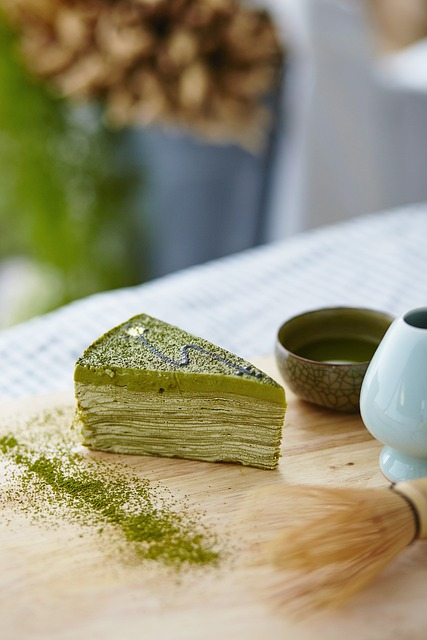 matcha, cake, food