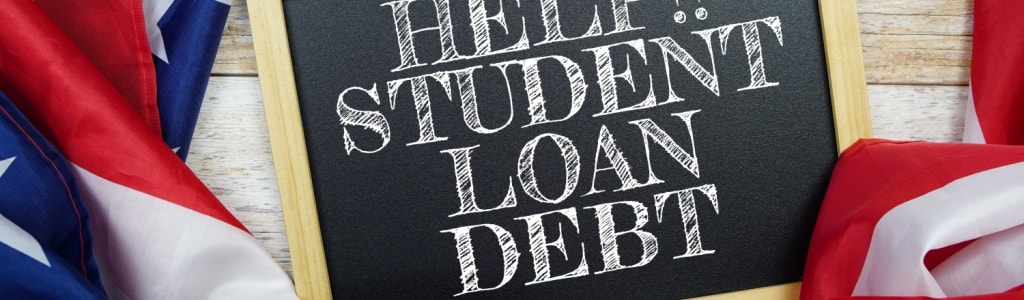 An image showing military spouses that may have options for forgiveness or repayment who need help with student loan debt