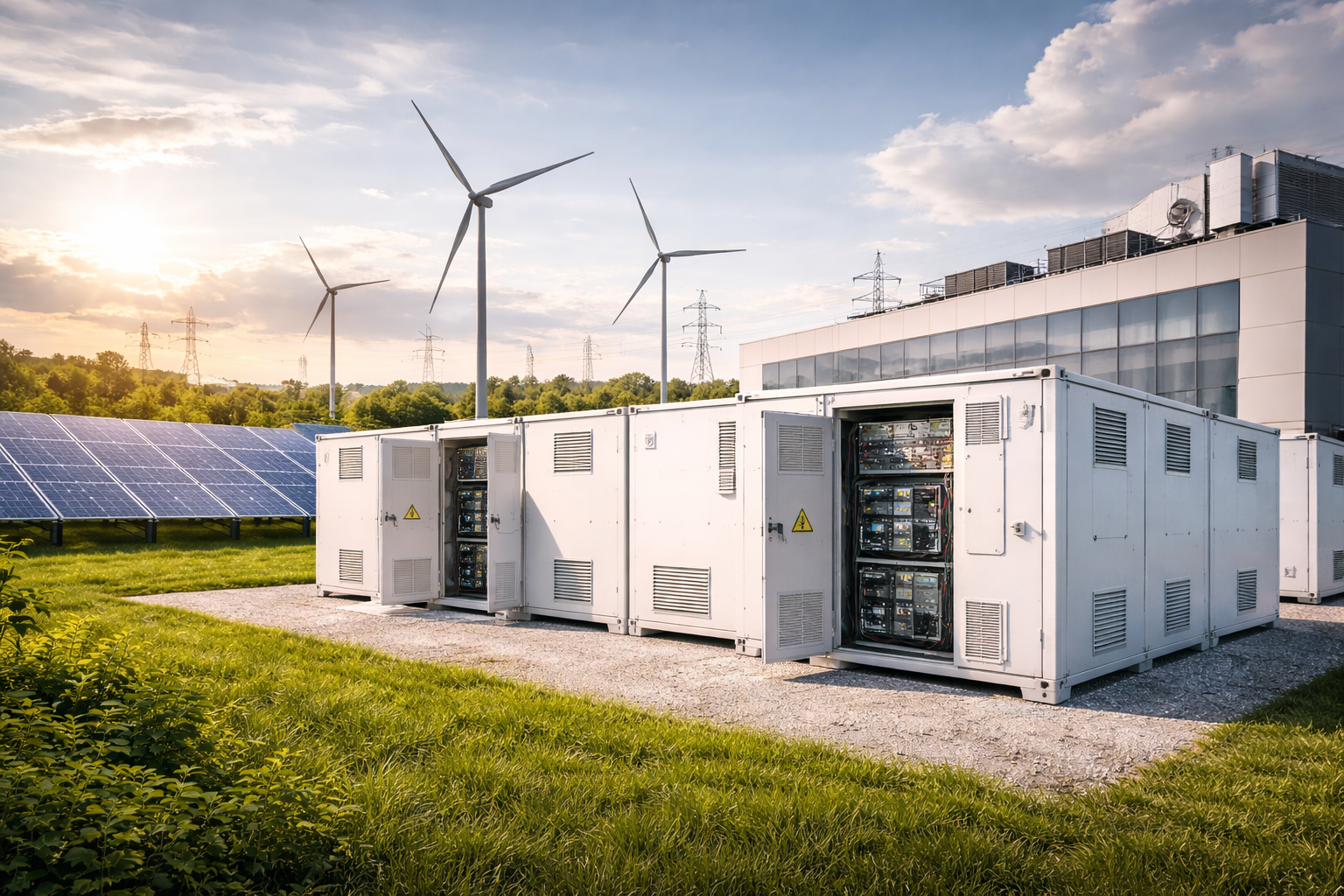 bess solutions release energy. Utility scale battery energy storage systems supporting renewable energy integration by storing energy and stored electricity from power generation assets that generate electricity under changing weather conditions; has many benefits for the grid like balance supply, capture excess energy, reduce electricity costs and support the energy transition amid climate change, while improving grid stability, ancillary services and easing interconnection queues.