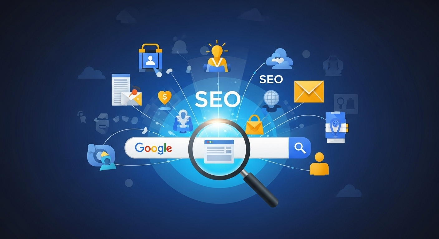 SEO może promować strony firm, żeby skalować biznes.