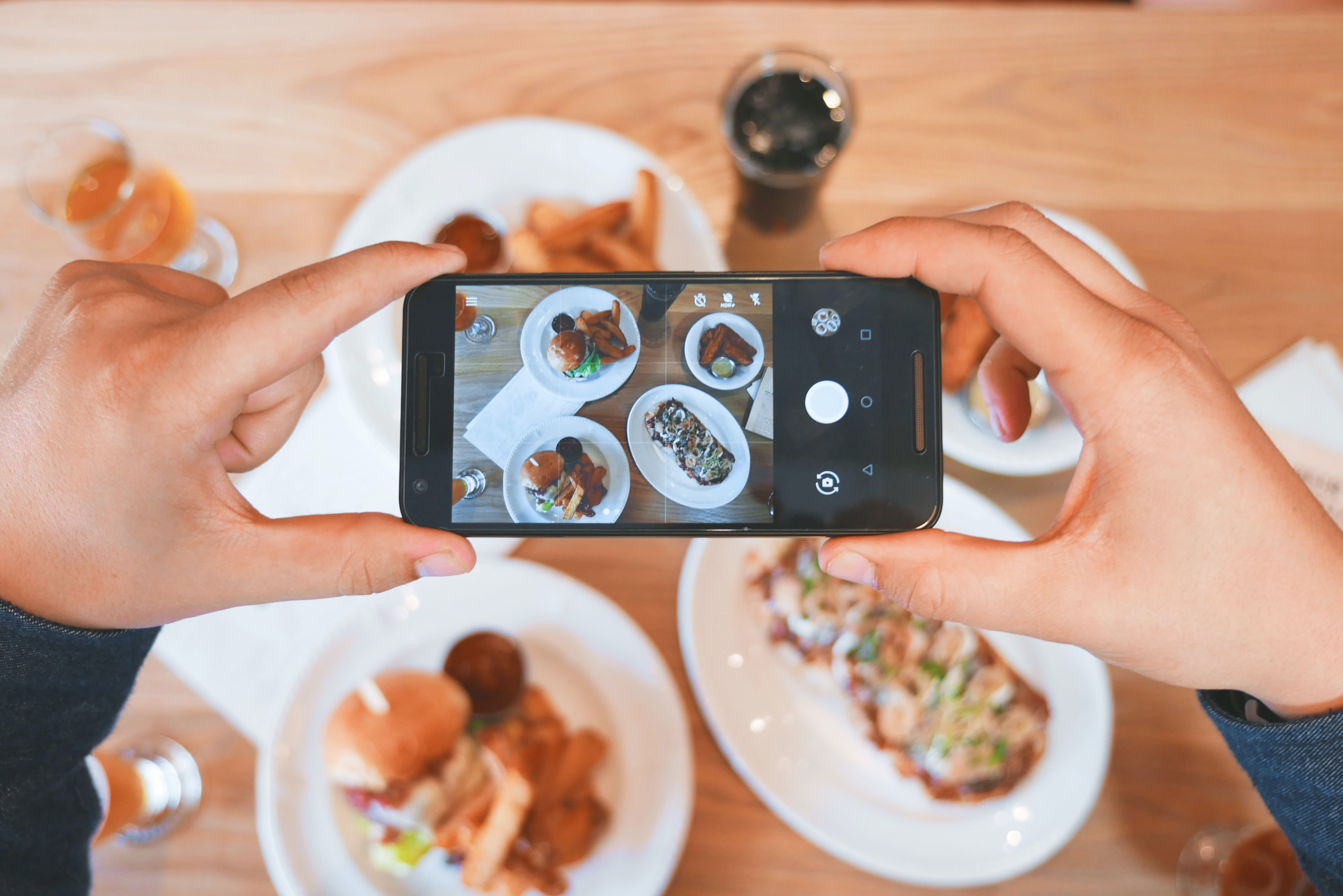 user generated content: food pics