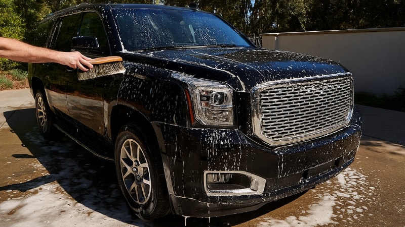 Scrubbing the PPF on the car also causes lifting and adges