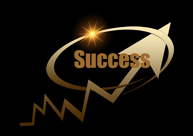 success, profit, successful sales efforts