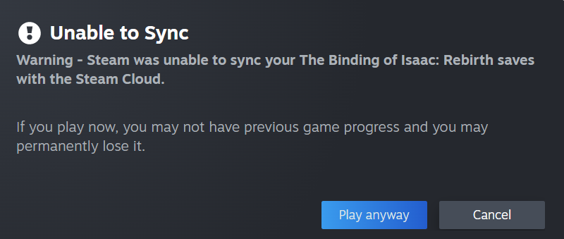 The Dreaded "Unable to Sync" Pop-Up