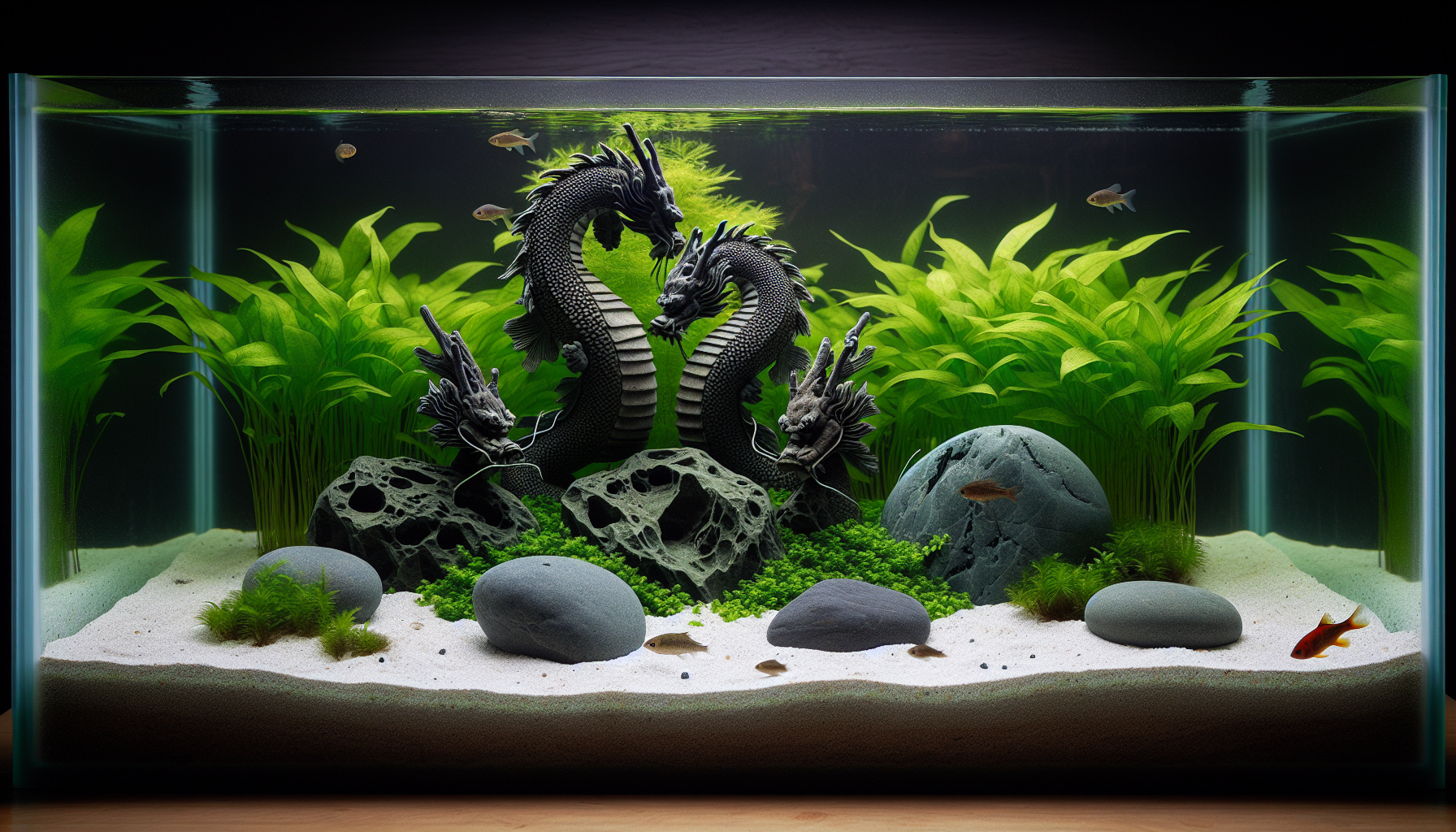 AQUASCAPE minimalist aquarium, Pet Supplies, Homes & Other Pet