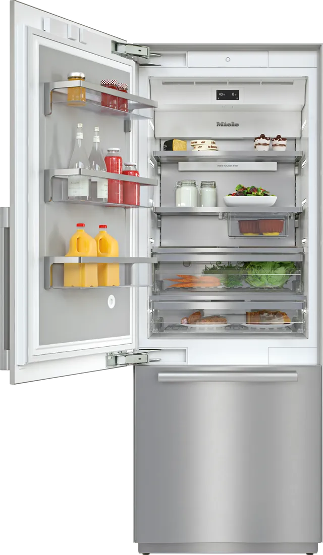 Miele MasterCool™ 16.0 Cu. Ft. Bottom Freezer Refrigerator