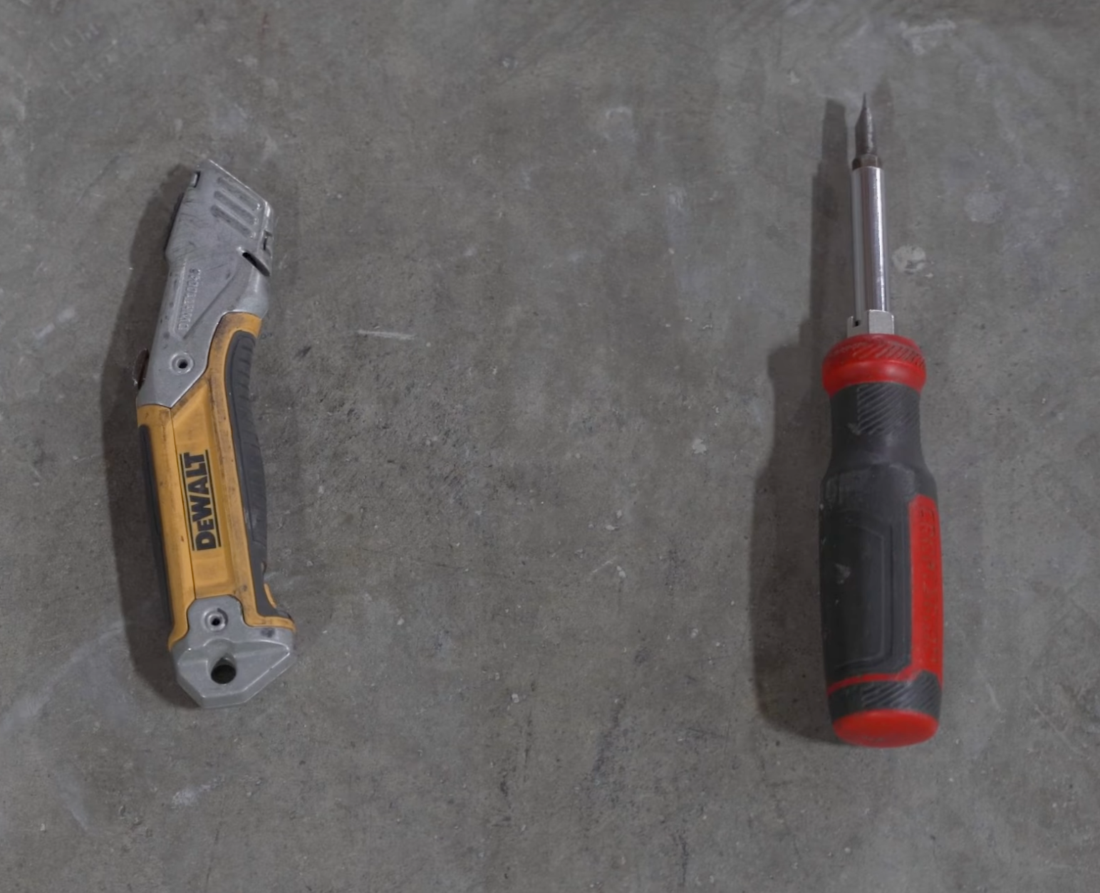 Utility Knife and Screw driver