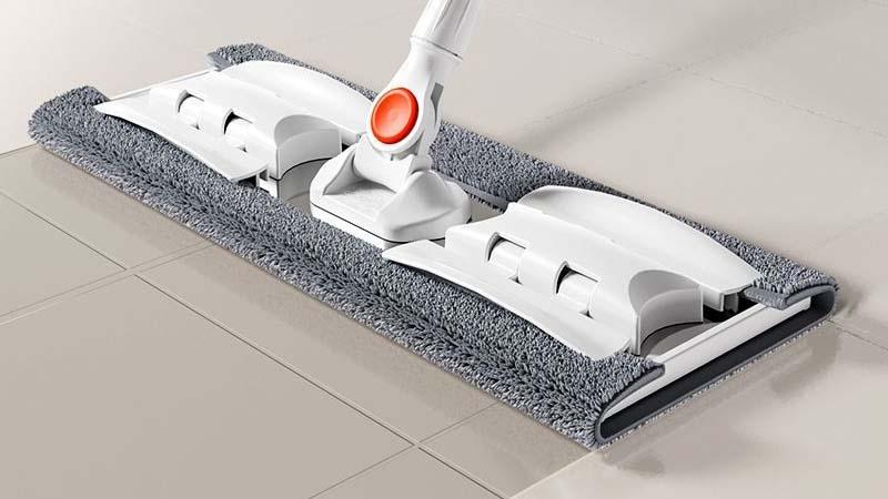 Grey Clip-on Flat Mop
