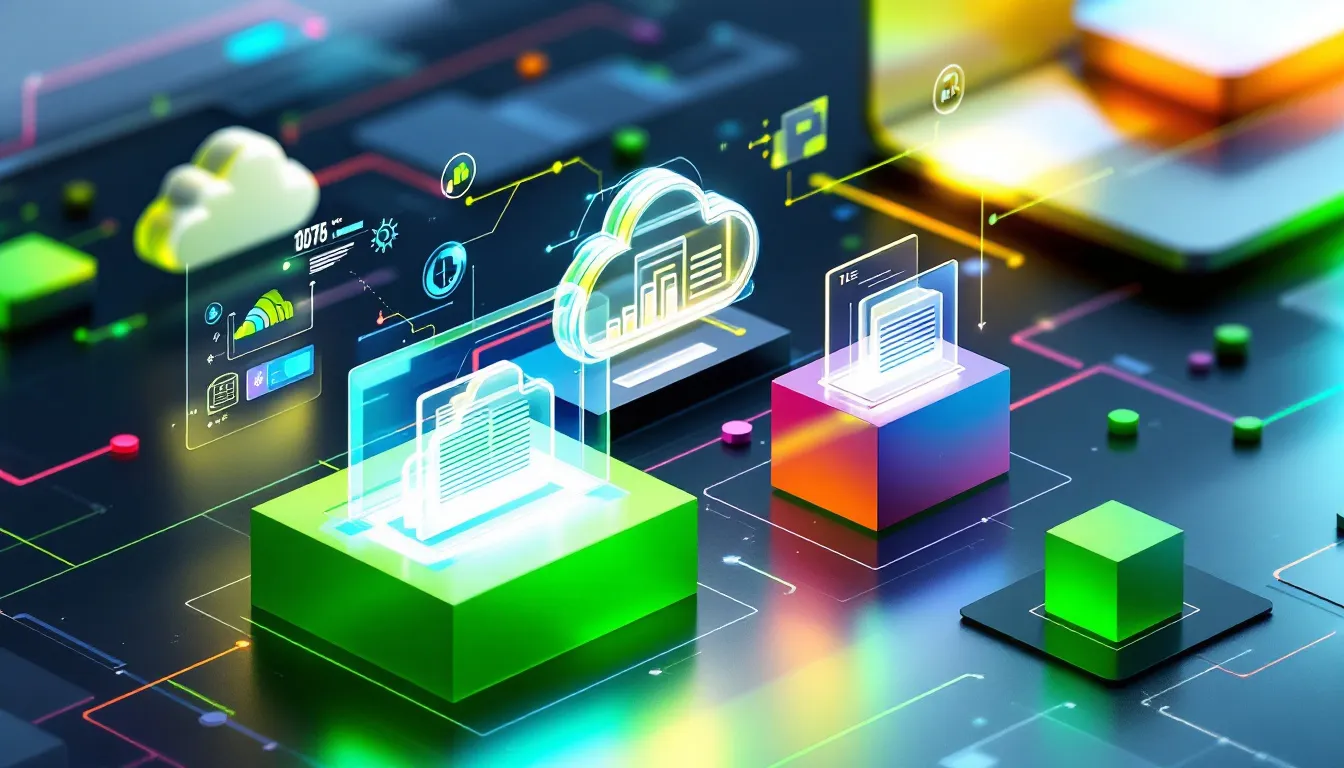 Ein Bild, das die Digitalisierung von Produktakten zeigt.